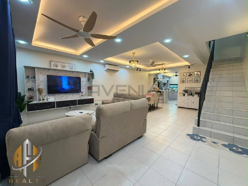 TAMAN TASEK GELUGOR UTAMA 📍 | RENOVATED | FULLY FURNISHED | TERES 2 TINGKAT | CASHBACK RM50,000 | ZERO DEPOSIT | BOOKING 1K 15