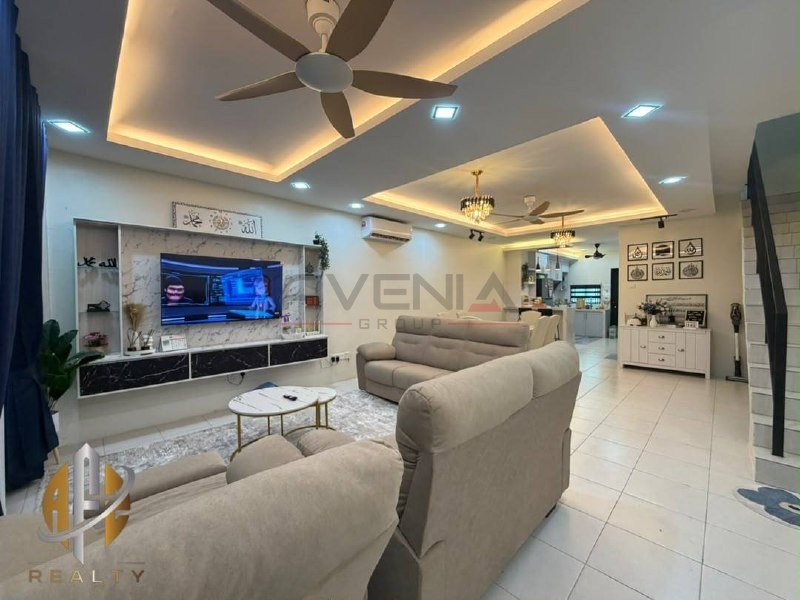 TAMAN TASEK GELUGOR UTAMA 📍 | RENOVATED | FULLY FURNISHED | TERES 2 TINGKAT | CASHBACK RM50,000 | ZERO DEPOSIT | BOOKING 1K 9